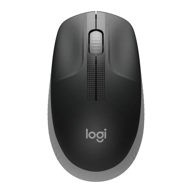 Logitech M190 Wireless Mouse - Mid Grey - فأرة